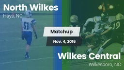 Matchup: North Wilkes vs. Wilkes Central  2016