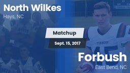 Matchup: North Wilkes vs. Forbush  2017