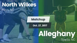 Matchup: North Wilkes vs. Alleghany  2017