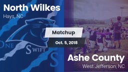 Matchup: North Wilkes vs. Ashe County  2018