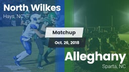 Matchup: North Wilkes vs. Alleghany  2018