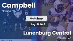 Matchup: Campbell vs. Lunenburg Central  2018