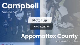 Matchup: Campbell vs. Appomattox County  2018