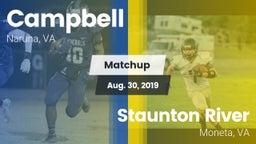 Matchup: Campbell vs. Staunton River  2019