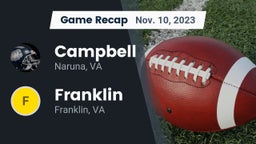 Recap: Campbell  vs. Franklin  2023