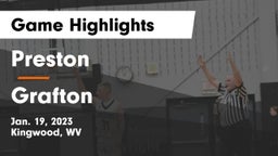 Preston  vs Grafton  Game Highlights - Jan. 19, 2023