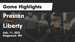 Preston  vs Liberty  Game Highlights - Feb. 11, 2023