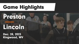Preston  vs Lincoln  Game Highlights - Dec. 28, 2023