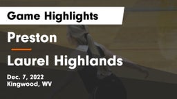 Preston  vs Laurel Highlands  Game Highlights - Dec. 7, 2022