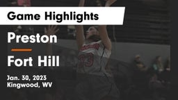 Preston  vs Fort Hill Game Highlights - Jan. 30, 2023