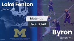 Matchup: Lake Fenton vs. Byron  2017