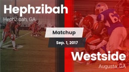 Matchup: Hephzibah vs. Westside  2017