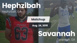Matchup: Hephzibah vs. Savannah  2018