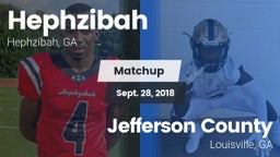 Matchup: Hephzibah vs. Jefferson County  2018