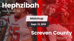 Matchup: Hephzibah vs. Screven County  2019