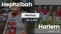Matchup: Hephzibah vs. Harlem  2019