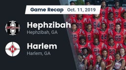 Recap: Hephzibah  vs. Harlem  2019