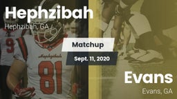 Matchup: Hephzibah vs. Evans  2020