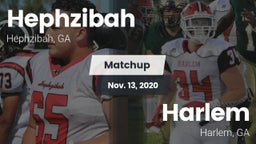 Matchup: Hephzibah vs. Harlem  2020
