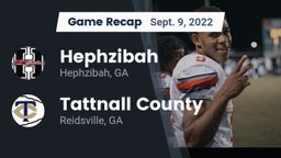 Recap: Hephzibah  vs. Tattnall County  2022