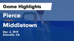 Pierce  vs Middletown Game Highlights - Dec. 6, 2019