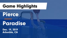 Pierce  vs Paradise  Game Highlights - Dec. 19, 2019