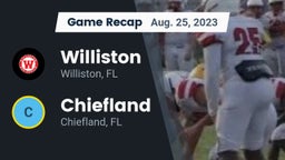 Recap: Williston  vs. Chiefland  2023