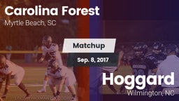 Matchup: Carolina Forest vs. Hoggard  2017