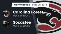 Recap: Carolina Forest  vs. Socastee  2018