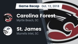 Recap: Carolina Forest  vs. St. James  2018