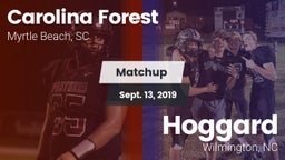 Matchup: Carolina Forest vs. Hoggard  2019