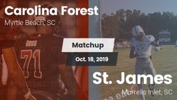 Matchup: Carolina Forest vs. St. James  2019