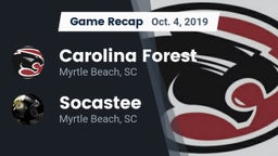 Recap: Carolina Forest  vs. Socastee  2019