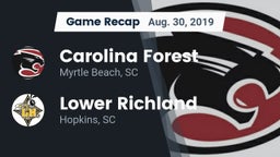 Recap: Carolina Forest  vs. Lower Richland  2019