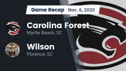 Recap: Carolina Forest  vs. Wilson  2020