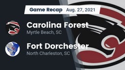 Recap: Carolina Forest  vs. Fort Dorchester  2021