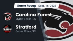 Recap: Carolina Forest  vs. Stratford  2022