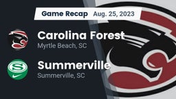 Recap: Carolina Forest  vs. Summerville  2023