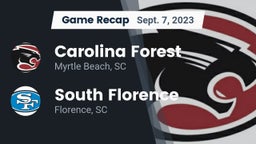 Recap: Carolina Forest  vs. South Florence  2023