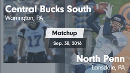 Matchup: Central Bucks South vs. North Penn  2016
