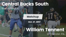 Matchup: Central Bucks South vs. William Tennent  2017
