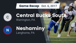 Recap: Central Bucks South  vs. Neshaminy  2017