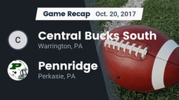 Recap: Central Bucks South  vs. Pennridge  2017