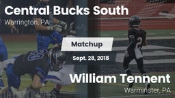 Matchup: Central Bucks South vs. William Tennent  2018