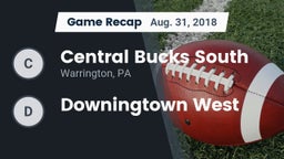 Recap: Central Bucks South  vs. Downingtown West 2018