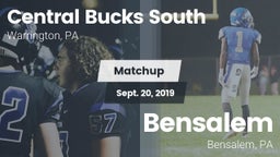 Matchup: Central Bucks South vs. Bensalem  2019