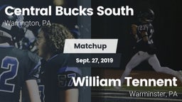 Matchup: Central Bucks South vs. William Tennent  2019