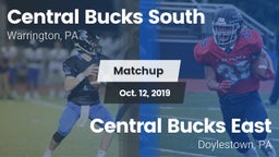 Matchup: Central Bucks South vs. Central Bucks East  2019