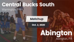 Matchup: Central Bucks South vs. Abington  2020
