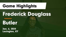 Frederick Douglass vs Butler  Game Highlights - Jan. 6, 2024